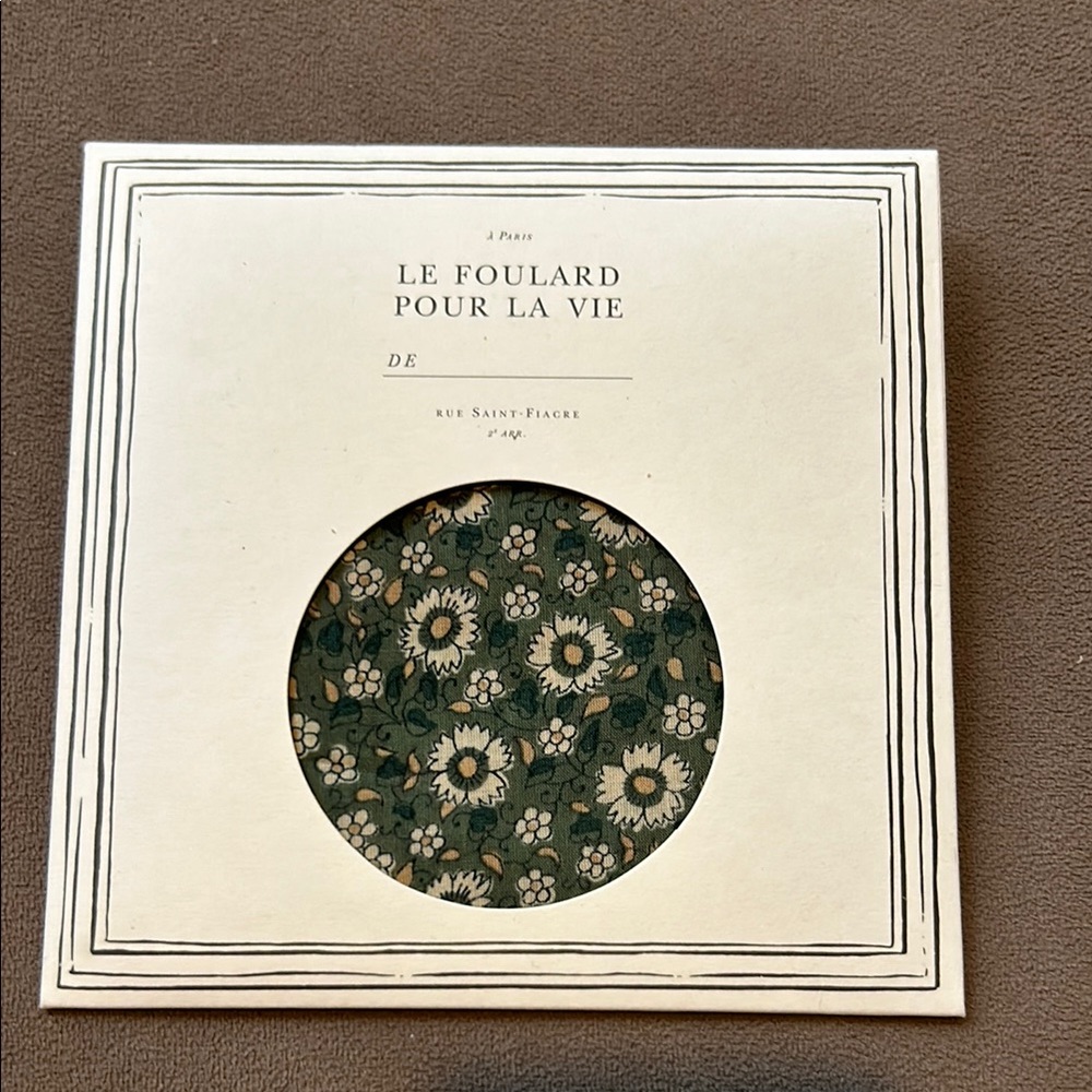 Sezane Floral Scarf - NIB